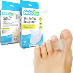 Protectoe Single Gel Toe Separator (Box Of 10)
